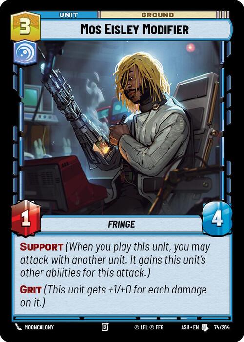 Mos Eisley Modifier Card Front