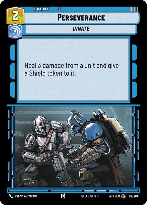 Perseverance Card Front