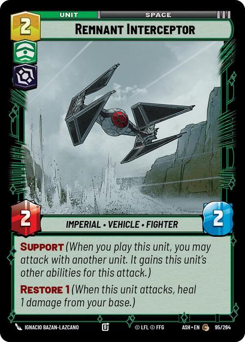 Remnant Interceptor Card Front