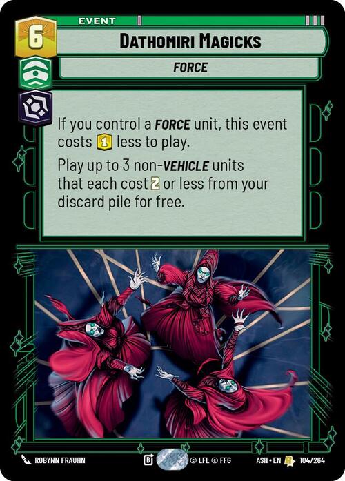 Dathomiri Magicks Card Front
