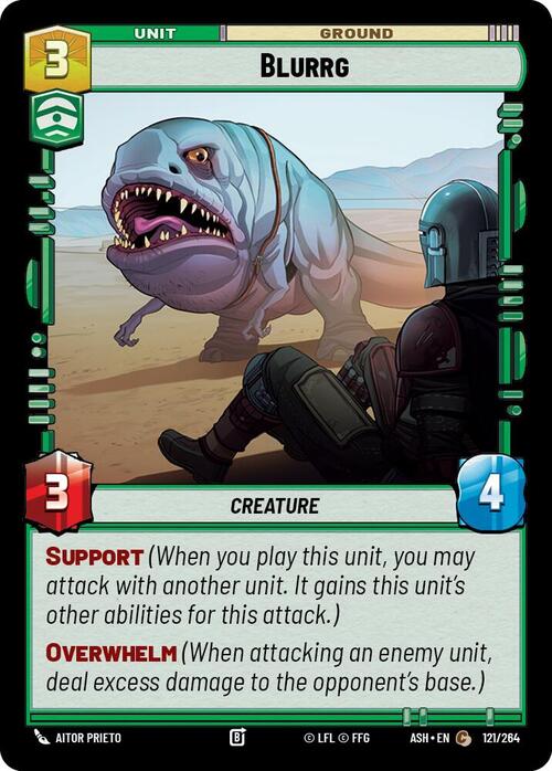 Blurrg Card Front