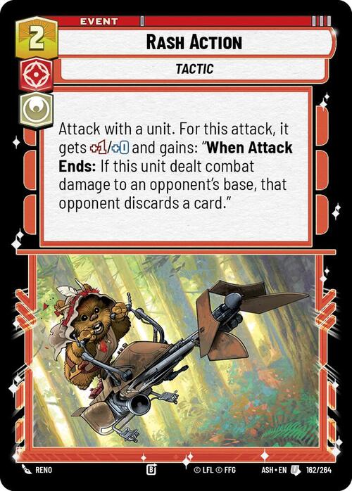 Rash Action Card Front