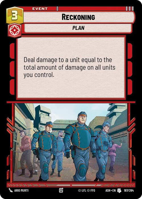 Reckoning Card Front