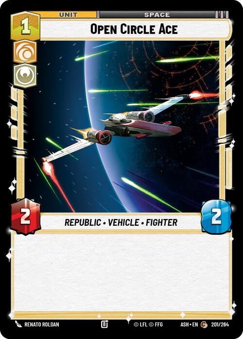 Open Circle Ace Card Front