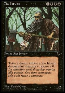 Zio Istvan Card Front