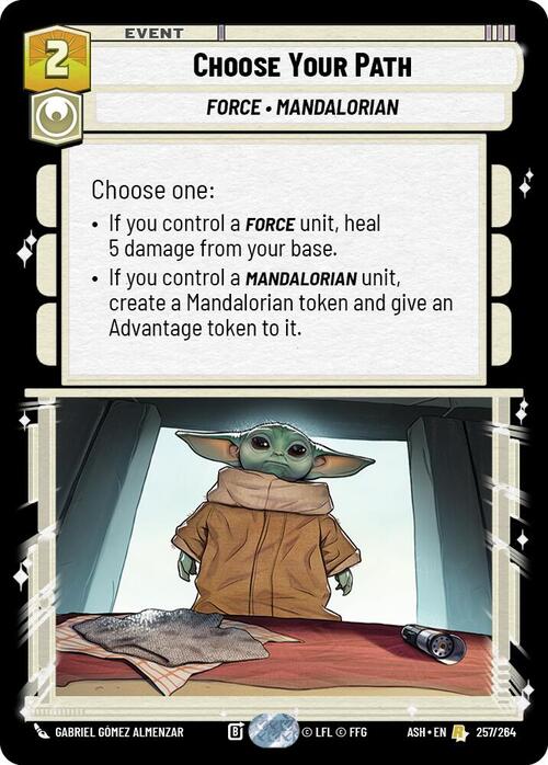 Choose Your Path Card Front