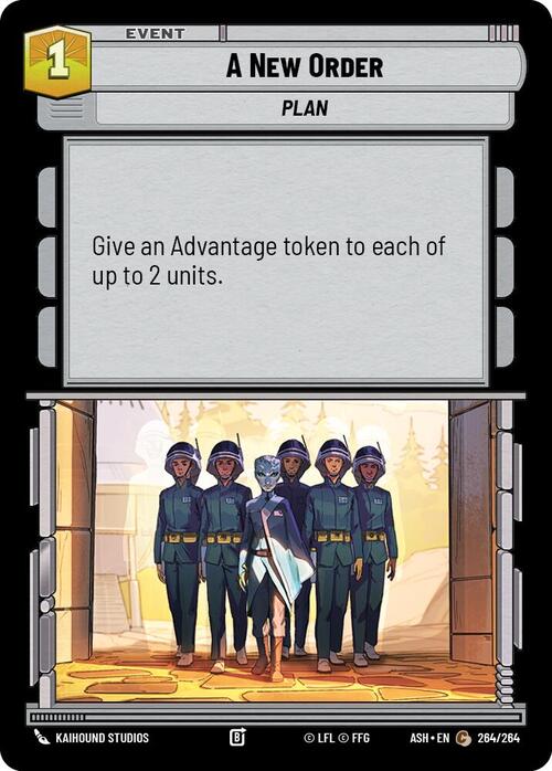 A New Order Card Front