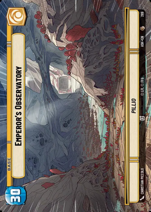 Emperor's Observatory Card Front