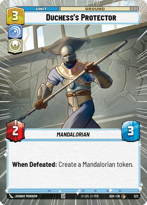 Duchess's Protector Card Front