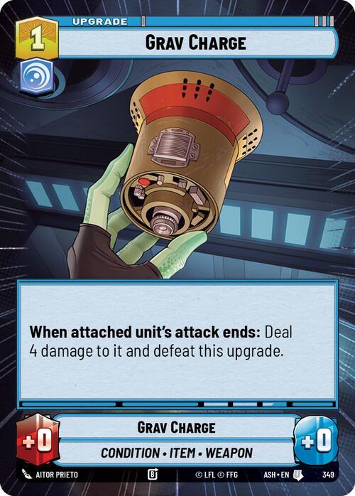 Carica Gravitazionale Card Front