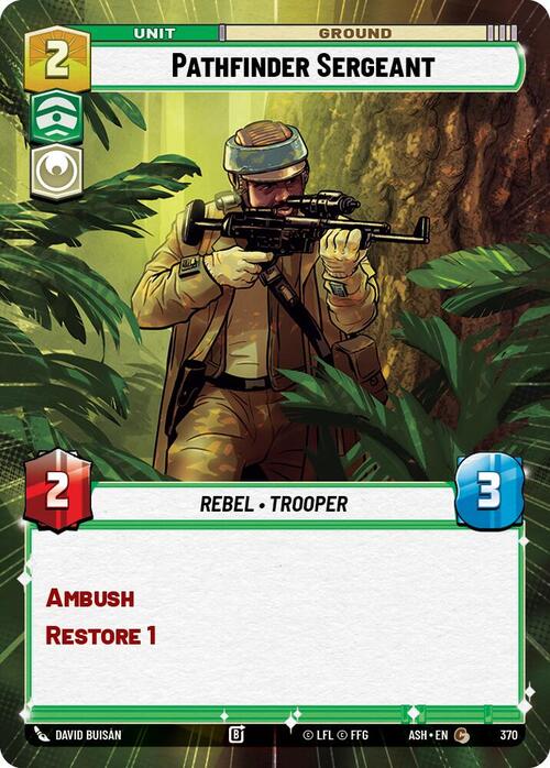 Pathfinder Sergeant Card Front