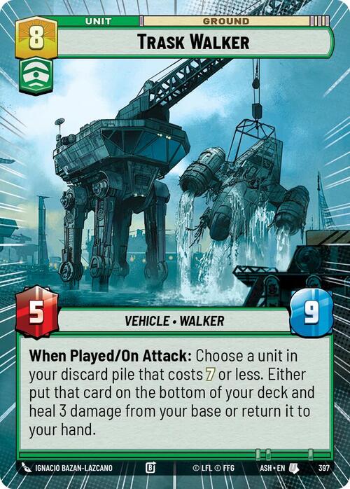 Trask Walker Card Front