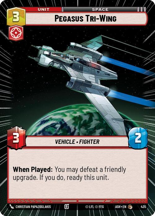 Tri-ala Pegaso Frente