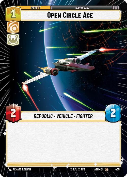 Open Circle Ace Card Front