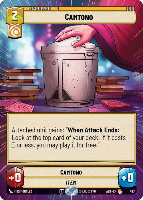Camtono Card Front