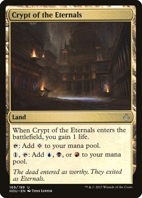 Crypt of the Eternals Card Front