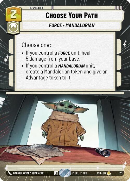 Choose Your Path Card Front