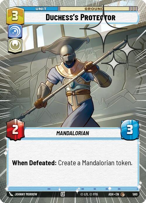 Duchess's Protector Card Front