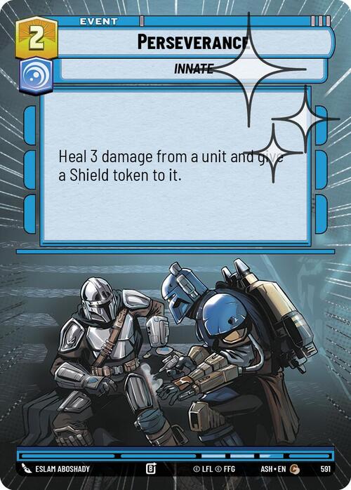 Perseverance Card Front
