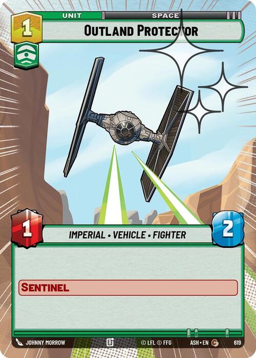 Outland Protector Card Front