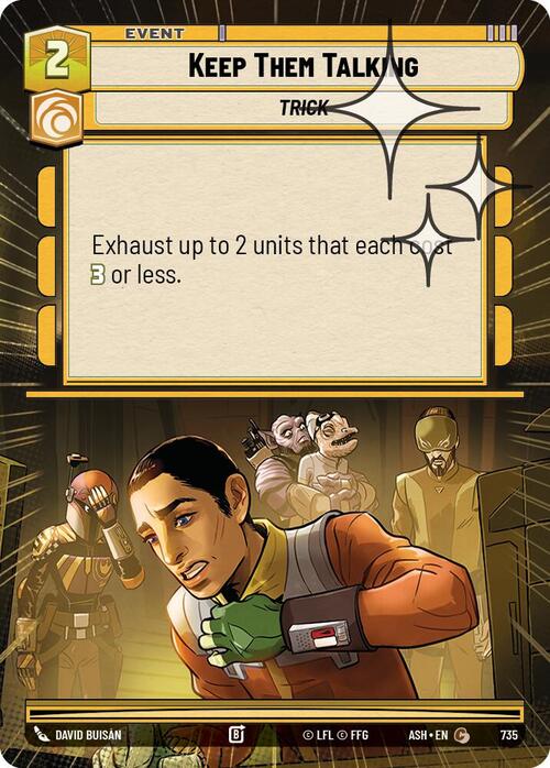 Keep Them Talking Card Front