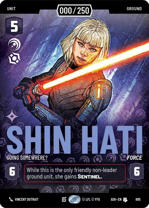 Shin Hati - Going Somewhere? Card Front