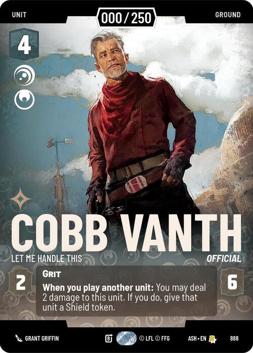 Cobb Vanth, Ya me ocupo yo Frente