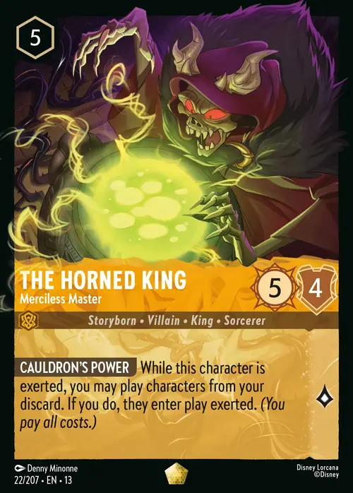 The Horned King - Merciless Master Card Front