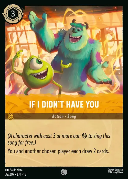 If I Didn't Have You Card Front