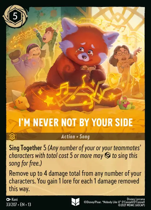 I'm Never Not by Your Side Card Front