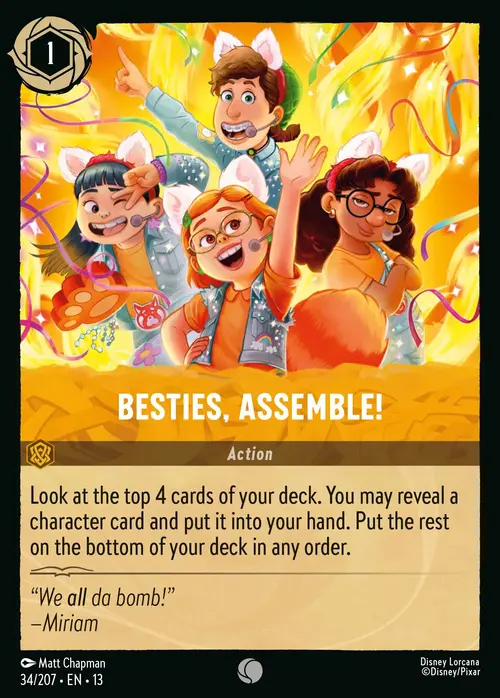 Besties, Assemble! Frente