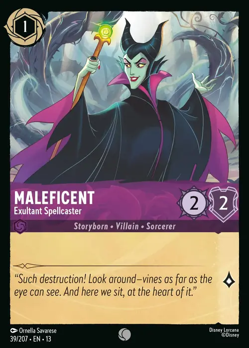 Maleficent - Exultant Spellcaster Frente