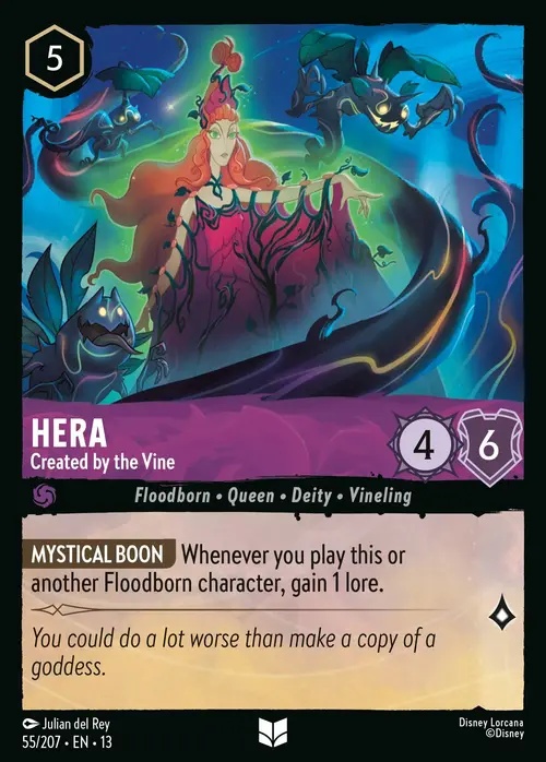 Hera - Created by the Vine Frente