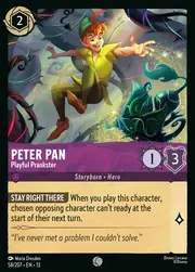 Peter Pan - Playful Prankster 058
