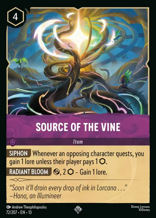 Fonte del Viticcio Card Front
