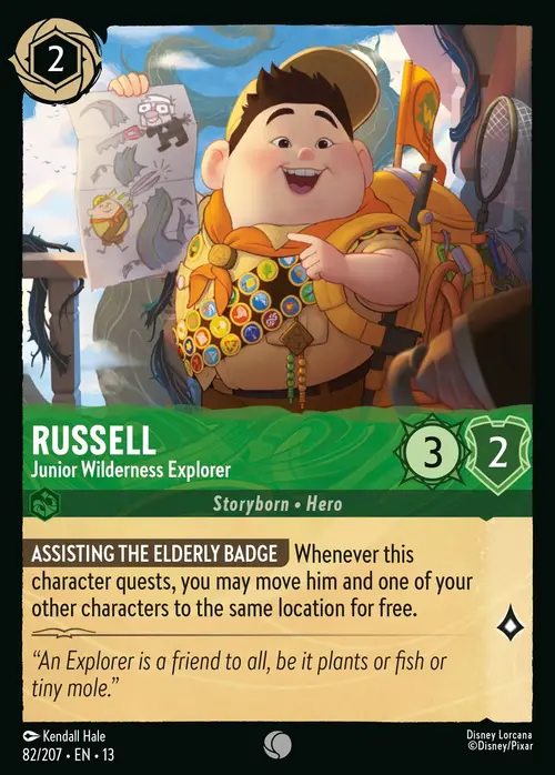 Russell - Junior Wilderness Explorer Frente