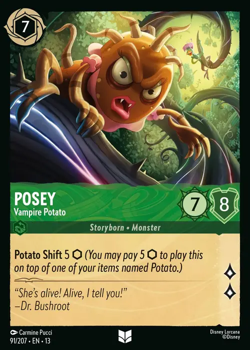 Fiorellino - Patata Vampiro Card Front