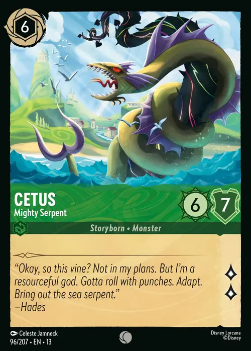 Cetus - Mighty Serpent Frente