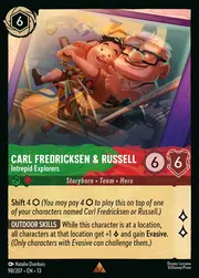 Carl Fredricksen & Russell - Intrepid Explorers 098