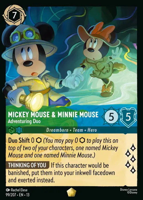 Topolino e Minni - Duo Avventuroso Card Front
