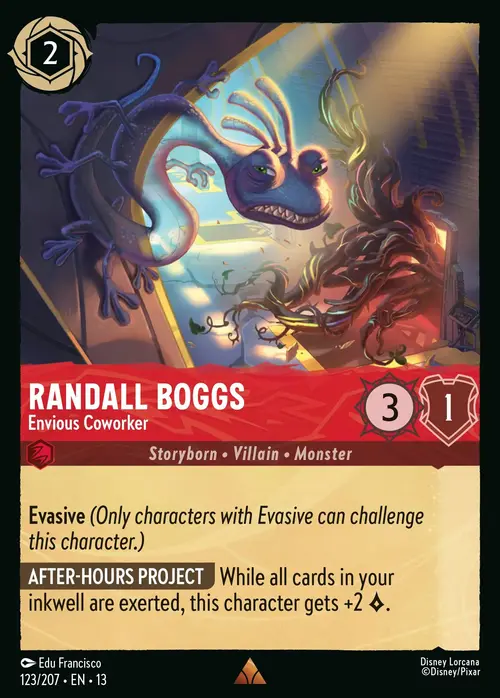 Randall Boggs - Envious Coworker Card Front