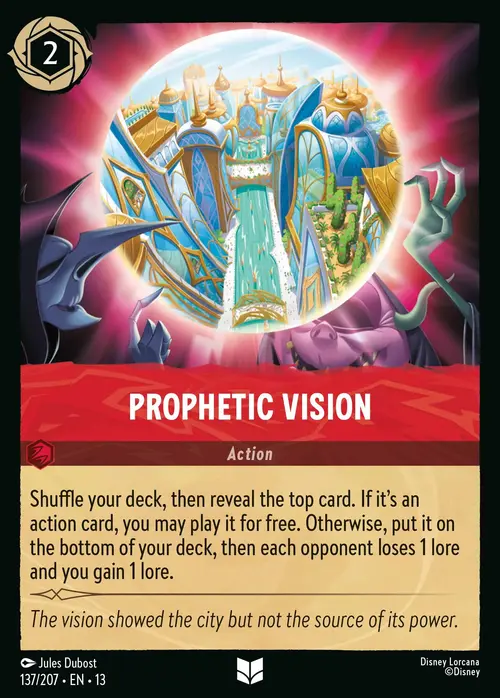 Prophetic Vision Card Front
