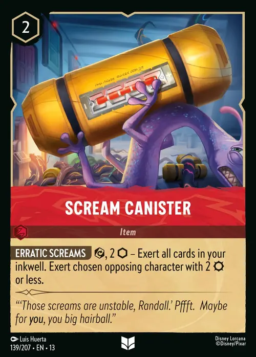 Scream Canister Frente