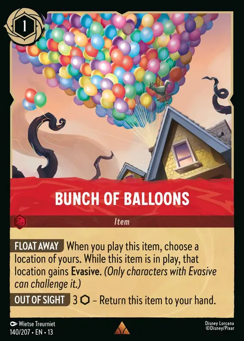 Bunch of Balloons Frente