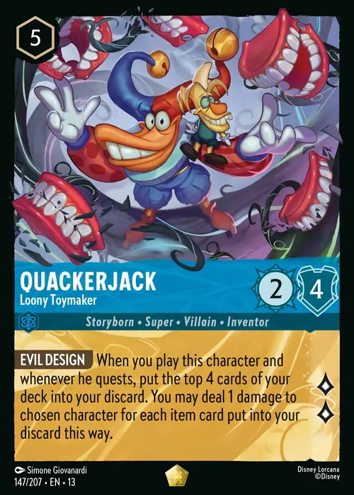 Quackerjack - Loony Toymaker Frente