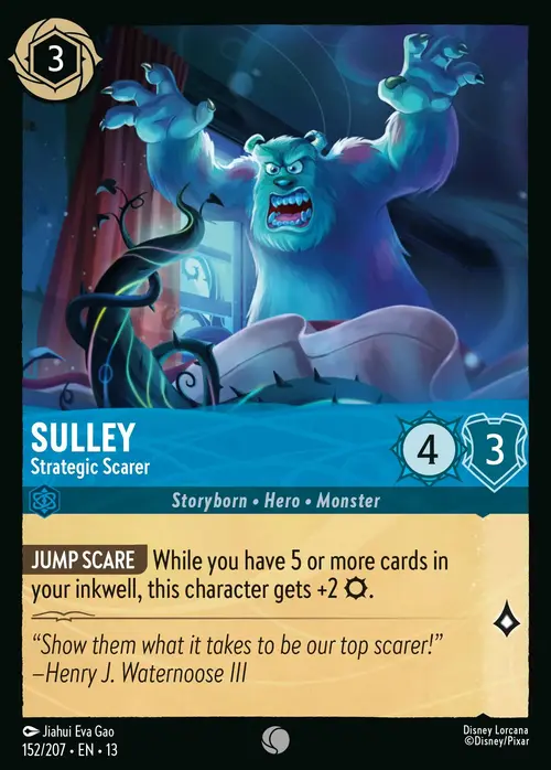 Sulley - Strategic Scarer Card Front