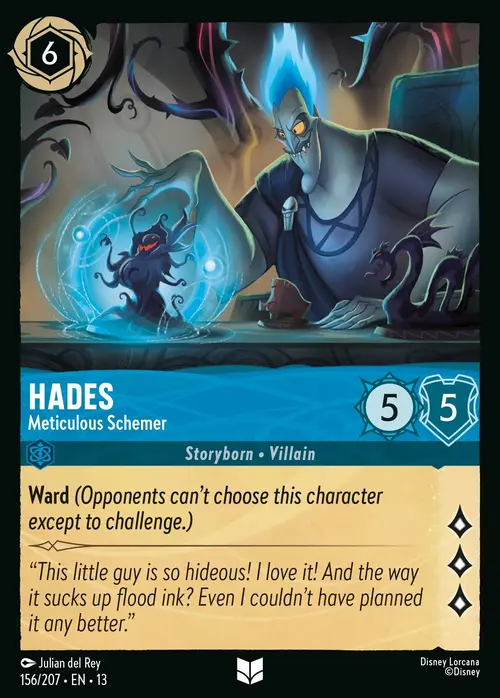 Hades - Meticulous Schemer Card Front