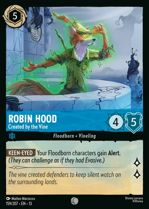 Robin Hood - Created by the Vine Frente