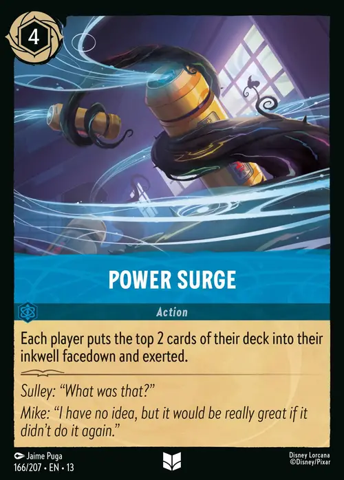 Power Surge Card Front