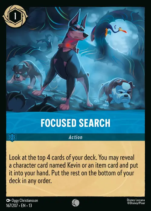 Focused Search Card Front